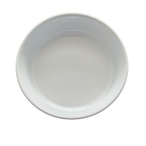 Revol White Porcelain Creme Brulee Dish